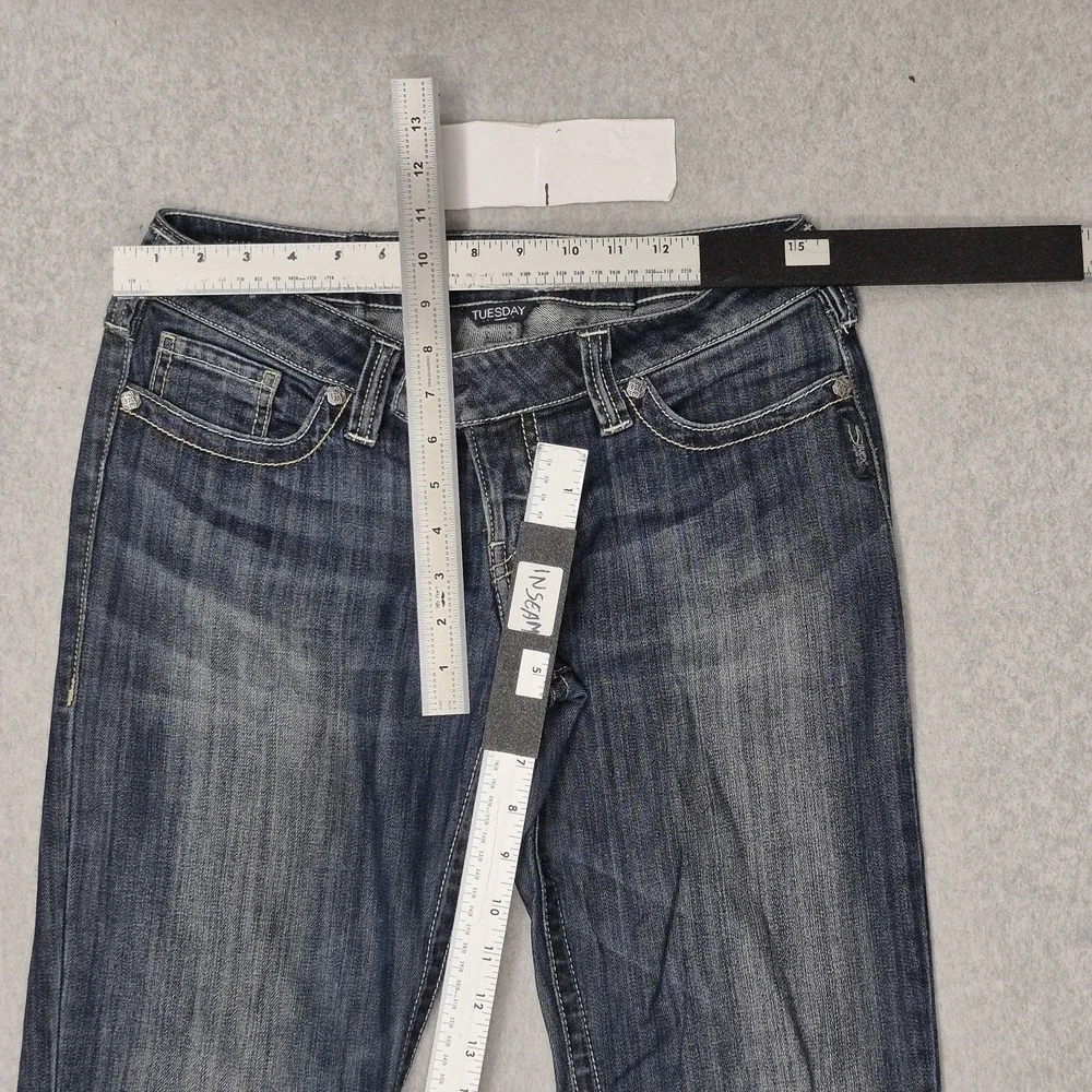 Silver Jeans Co. Women Jeans W29/L35 Blue Denim TUESDAY 35